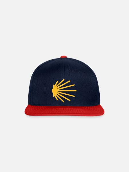 Jakobsmuschel II - Snapback Cap - Navy/Rot