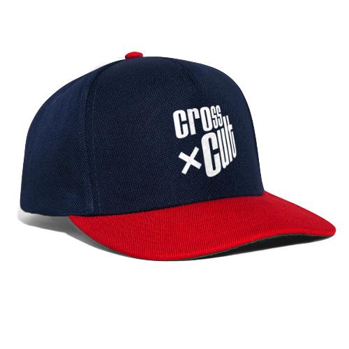 Cross Cult Logo Weiß - Snapback Cap