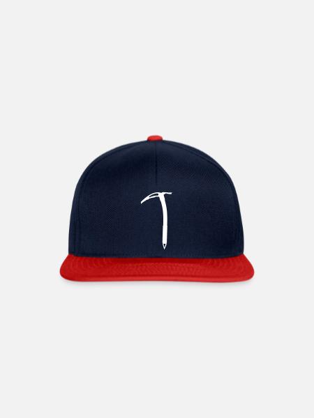 Eispickel Links Hell - Snapback Cap - Navy/Rot