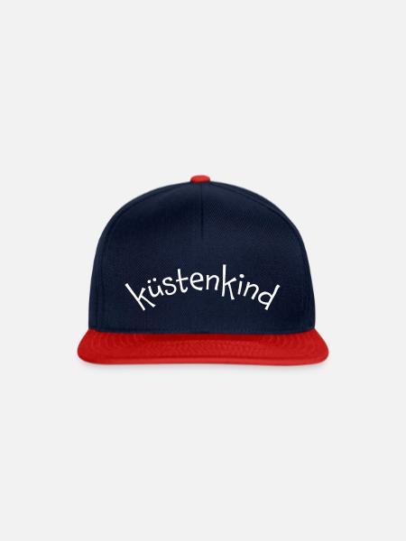 Nordsee - Snapback Cap - Navy/Rot