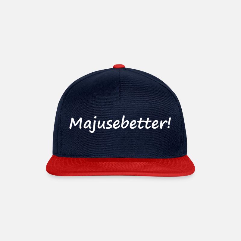 Eifeler Platt - Majusebetter! - Snapback Cap - Navy/Rot