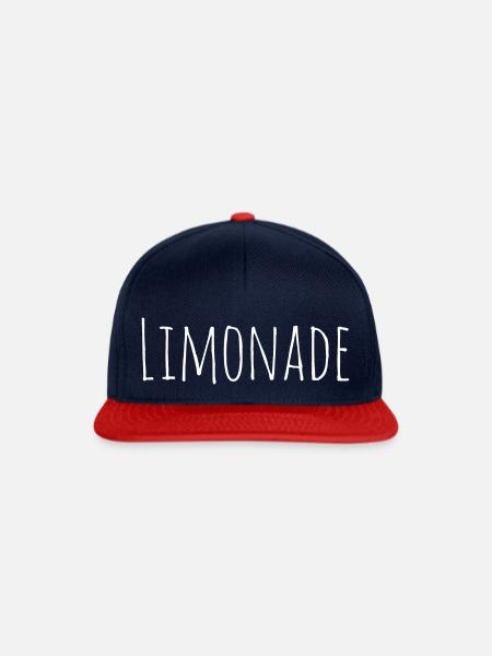 Limonade - Snapback Cap - Navy/Rot
