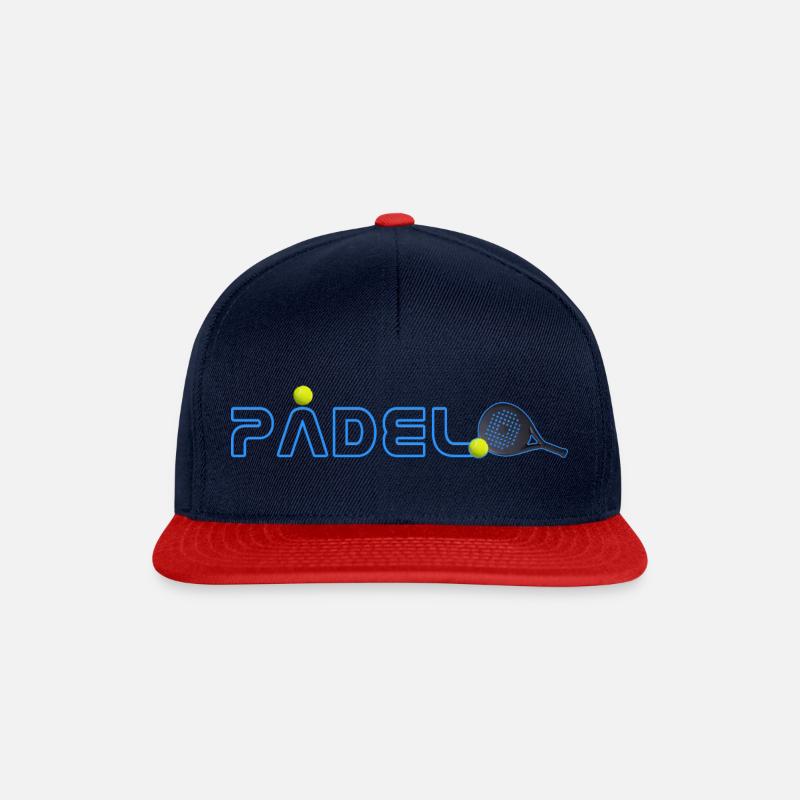 Padel sport 2 - Snapback Cap - navy/red