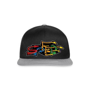VITESSE GRAFFITI - Casquette snapback - noir/gris - Devant