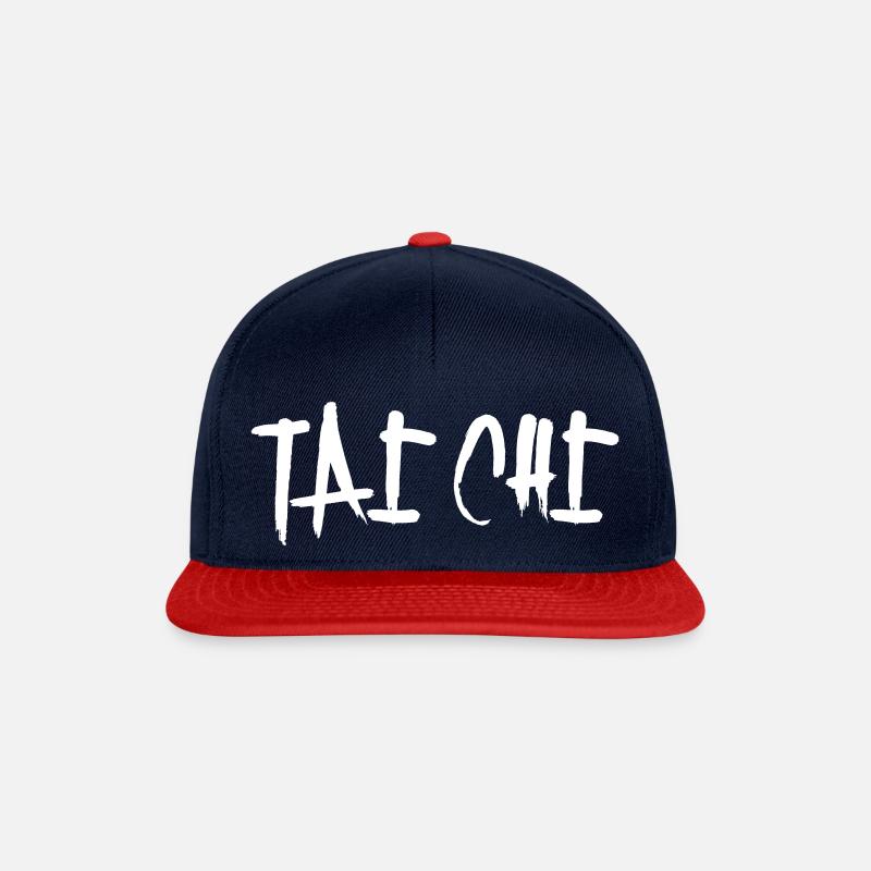 Tai chi - Snapback Cap - navy/red