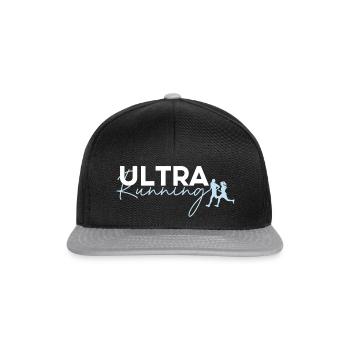 Ultra Running jogger - Snapback Cap - black/grey - Front
