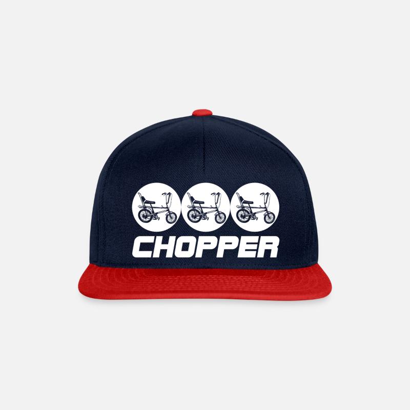 Chopper - Snapback Cap - Navy/Rot