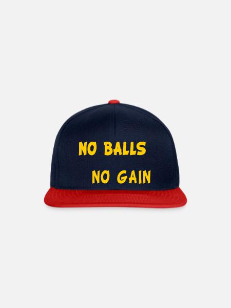Mut Humor - Snapback Cap - Navy/Rot