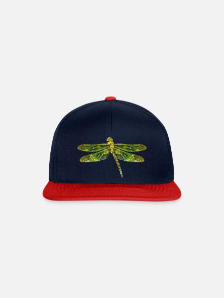 Libelle - Snapback Cap - Navy/Rot