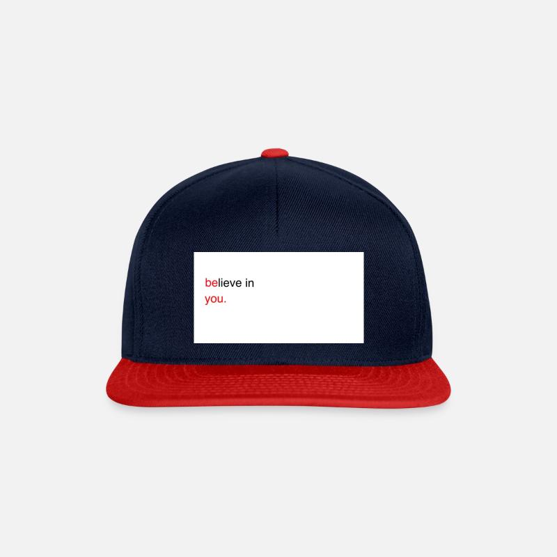4CA145CD EEA4 4E0F 92C2 F6EDCC6ECDB6 - Snapback Cap - Navy/Rot