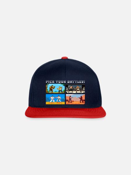 Spiele 2 - Snapback Cap - Navy/Rot
