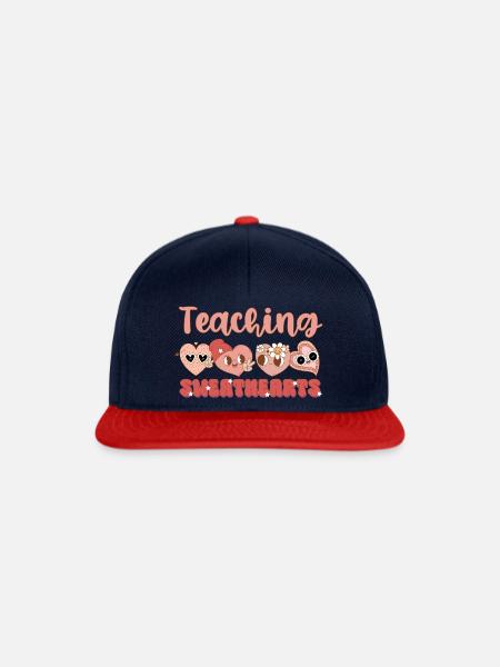 Teaching Sweethearts - Snapback Cap - Navy/Rot