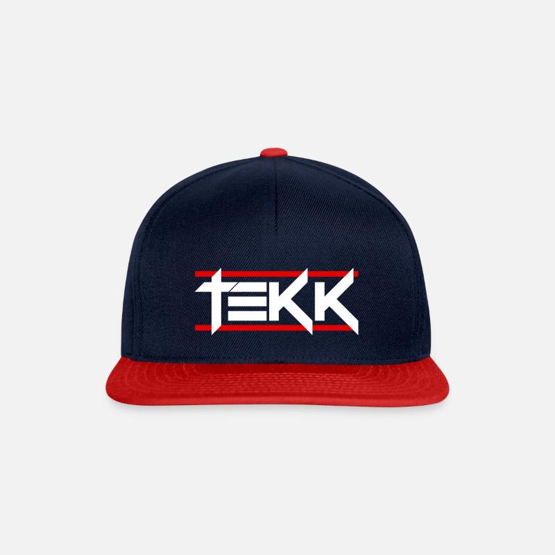 Tekk Future (special) - Snapback Cap - Navy/Rot