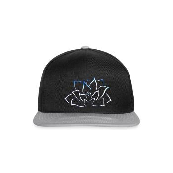 lotus - Snapback Cap - black/grey - Front