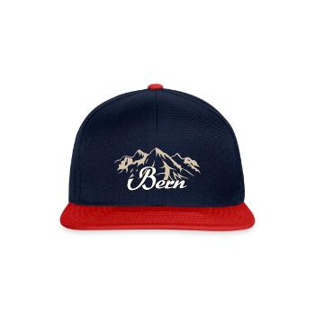 Berne Suisse Home Gift - Casquette snapback - bleu marine/rouge - Devant