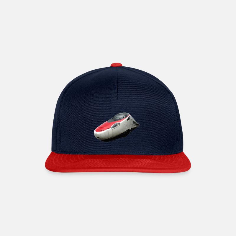 SBB RABe 503 - Snapback Cap - Navy/Rot