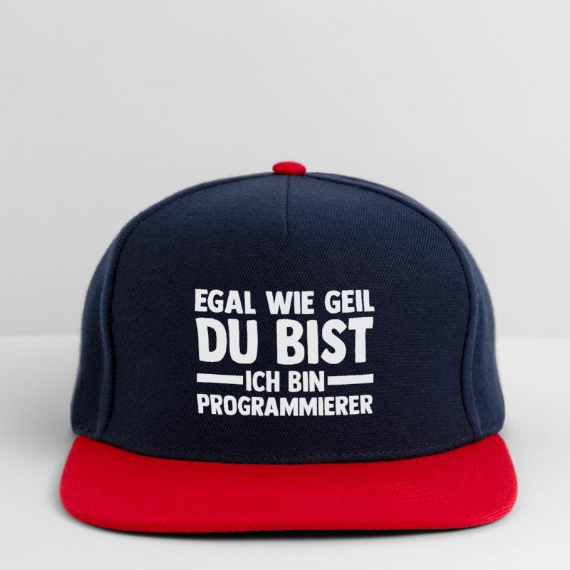 Programmieren Entwickler Coder Programmierer Snapback Cap