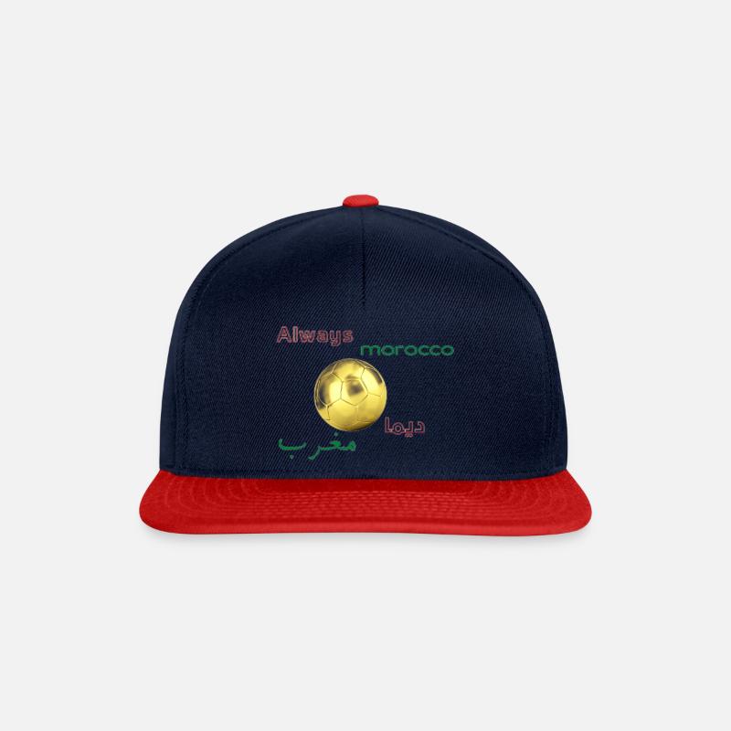 Dima Dima Maghreb soccer - Snapback Cap - navy/red