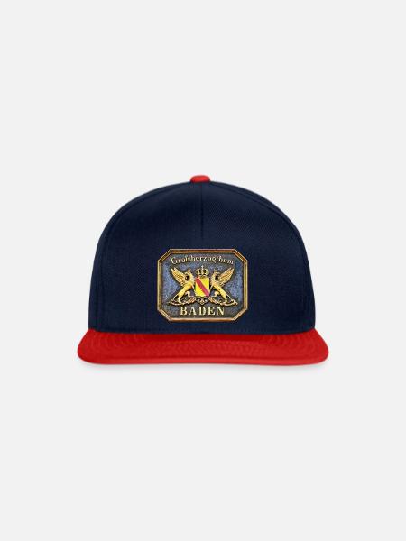 Großherzogtum Baden - Snapback Cap - Navy/Rot