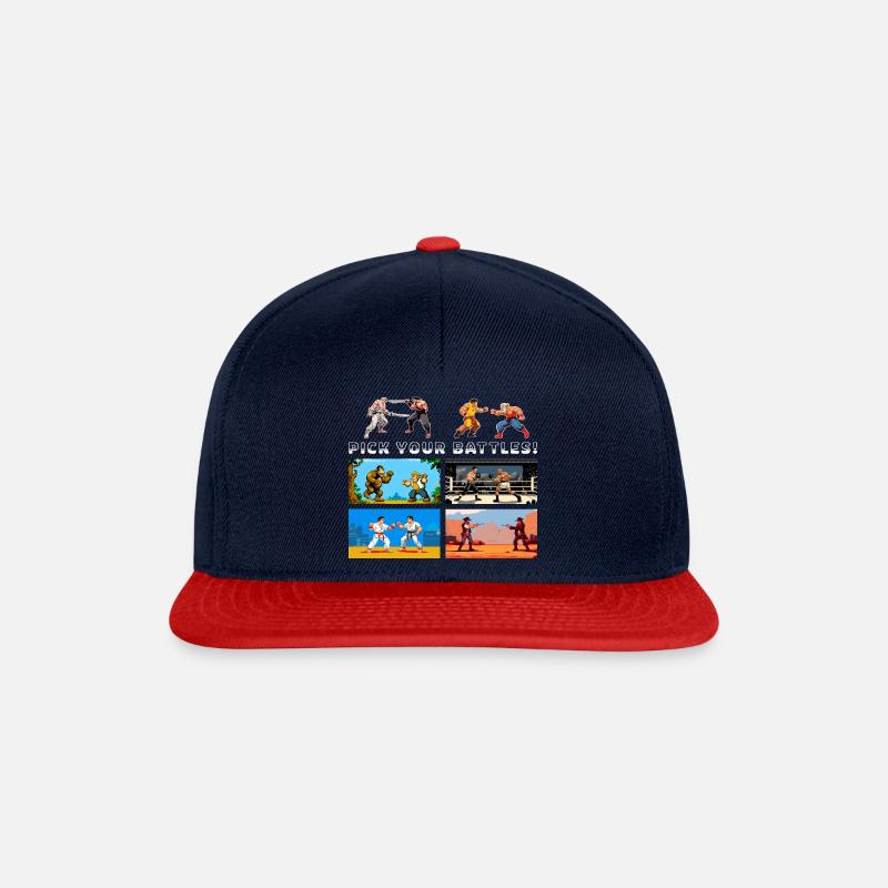 Spiele - Snapback Cap - Navy/Rot