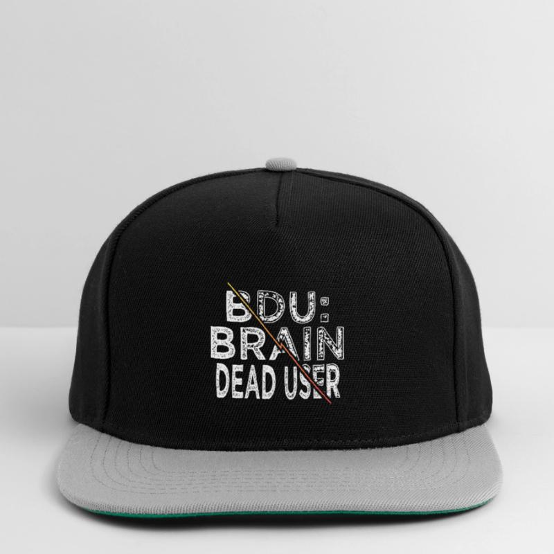 Citation Analyste informatique Hacking Coder Casquette snapback