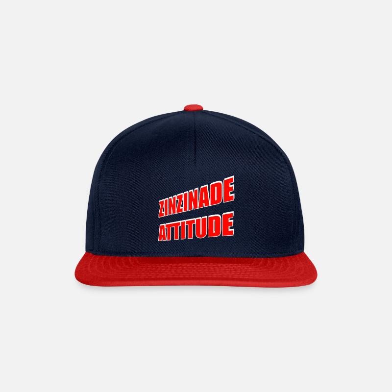 Zinzinade 01 - Snapback Cap - navy/red