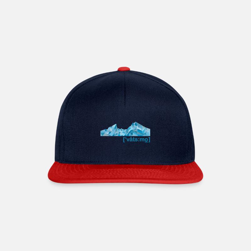 Watzmann 2020 b - Snapback Cap - Navy/Rot