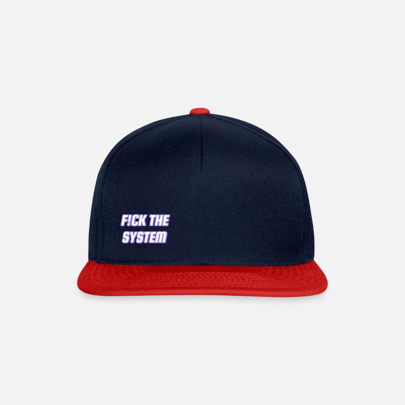 fts - Snapback Cap - Navy/Rot