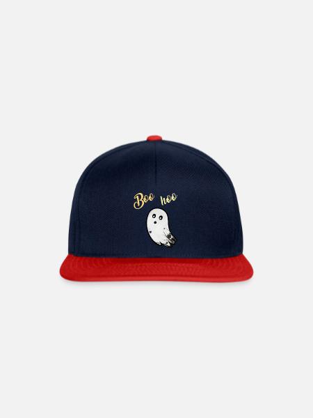 Geist - Snapback Cap - Navy/Rot
