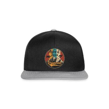 Anniversary April 2009 | Gift April 2009 - Snapback Cap - black/grey - Front