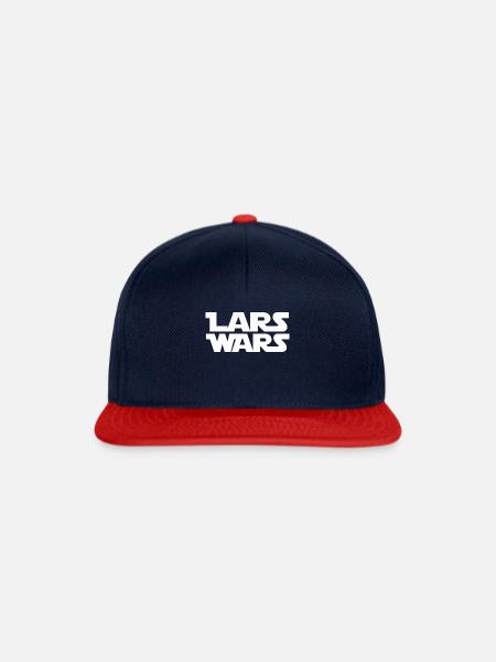 LARS WARS - Snapback Cap - Navy/Rot