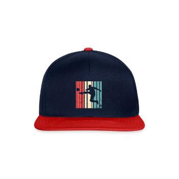 Soccer - Snapback Cap - navy/red - Front