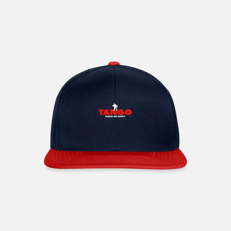 Tango Shirt - Snapback Cap - Navy/Rot
