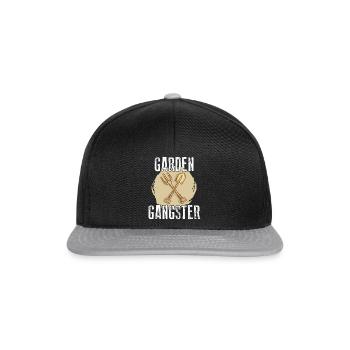 Garden Gangsta - Casquette snapback - noir/gris - Devant