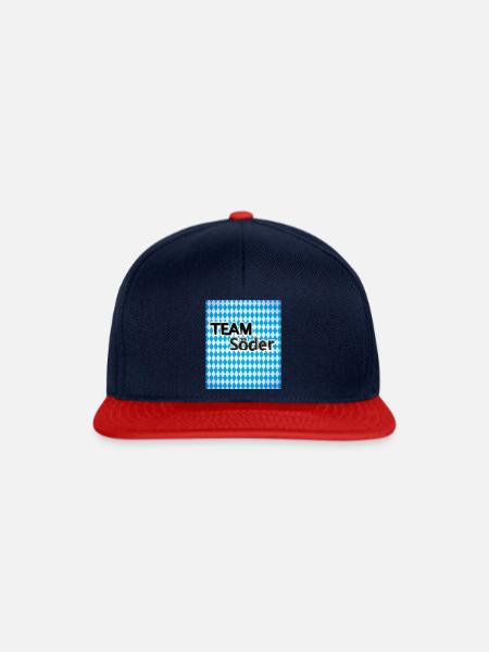 Team Söder Bayern Münchner - Snapback Cap - Navy/Rot