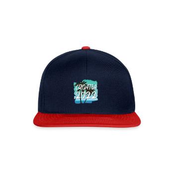 Croatia 2022 - Snapback Cap - Navy/Rot - Vorne