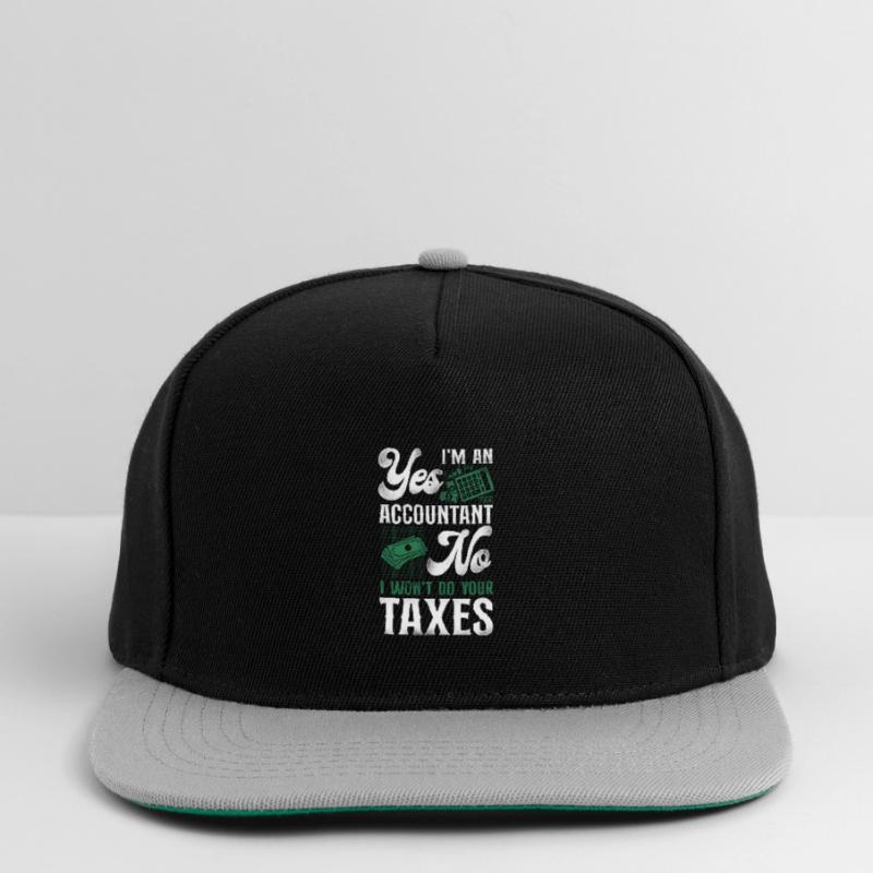 Comptable Comptable Comptable Comptabilité Casquette snapback