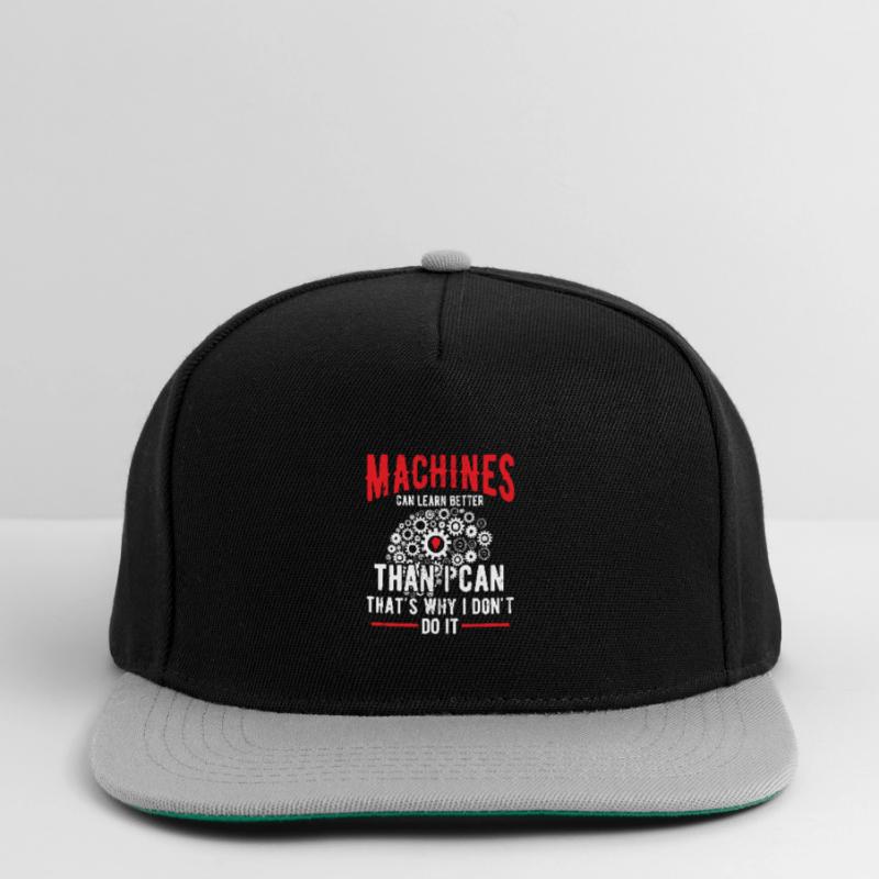 AI Machine Programming Robot Engineer Snapback Cap