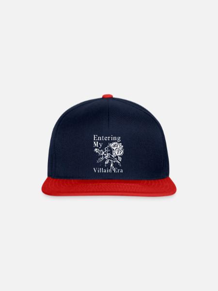 Die Ära der Schurken beginnt - Snapback Cap - Navy/Rot