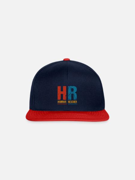 Beruf: Hr-manager Im Personalwesen - Snapback Cap - Navy/Rot