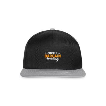 Garage Sale - Snapback Cap - black/grey - Front