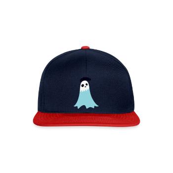Geist - Snapback Cap - Navy/Rot - Vorne
