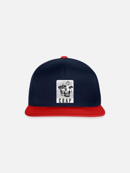 Brasilien - Snapback Cap - Navy/Rot