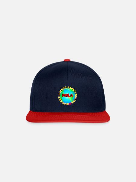 ABC MILA - Snapback Cap - Navy/Rot
