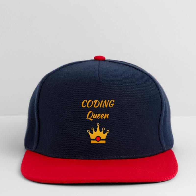Coding Queen Queen Programmer Mrs. Software Snapback Cap