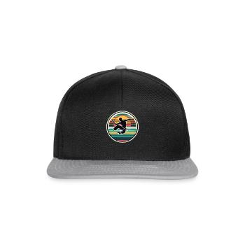 Capoeira - Casquette snapback - noir/gris - Devant