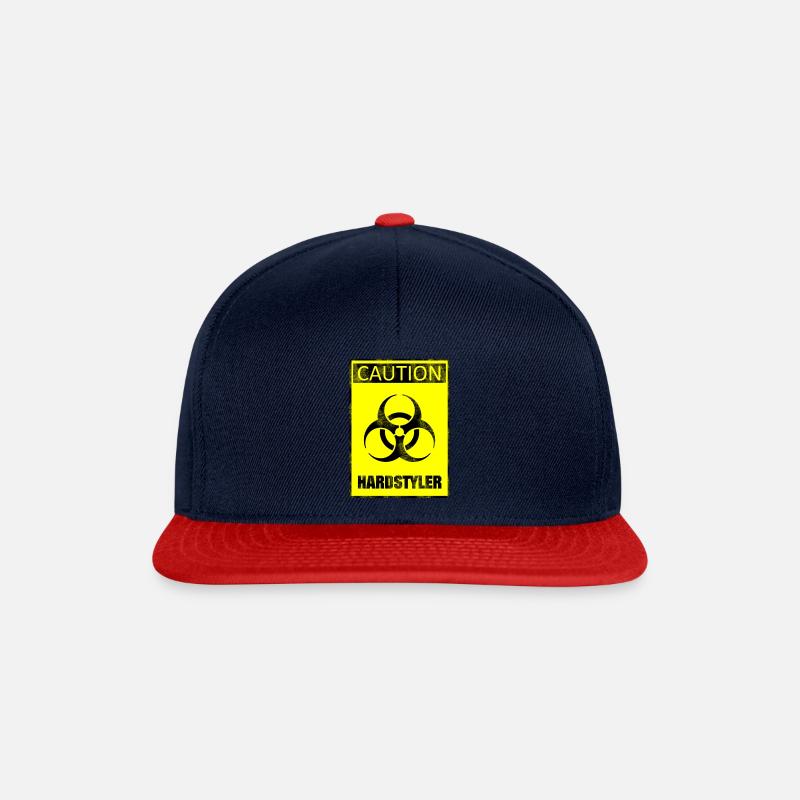 hardstyler - Snapback Cap - Navy/Rot