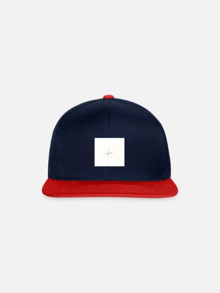 Sunny - Snapback Cap - Navy/Rot