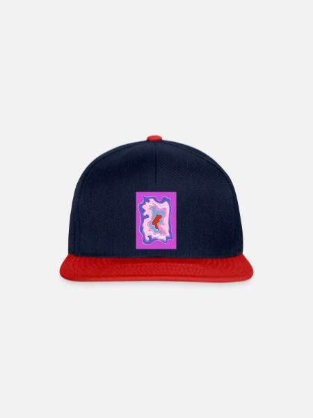 Balance - Snapback Cap - Navy/Rot