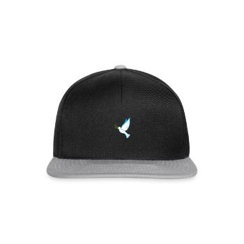 Dove of Peace - Snapback Cap - black/grey - Front